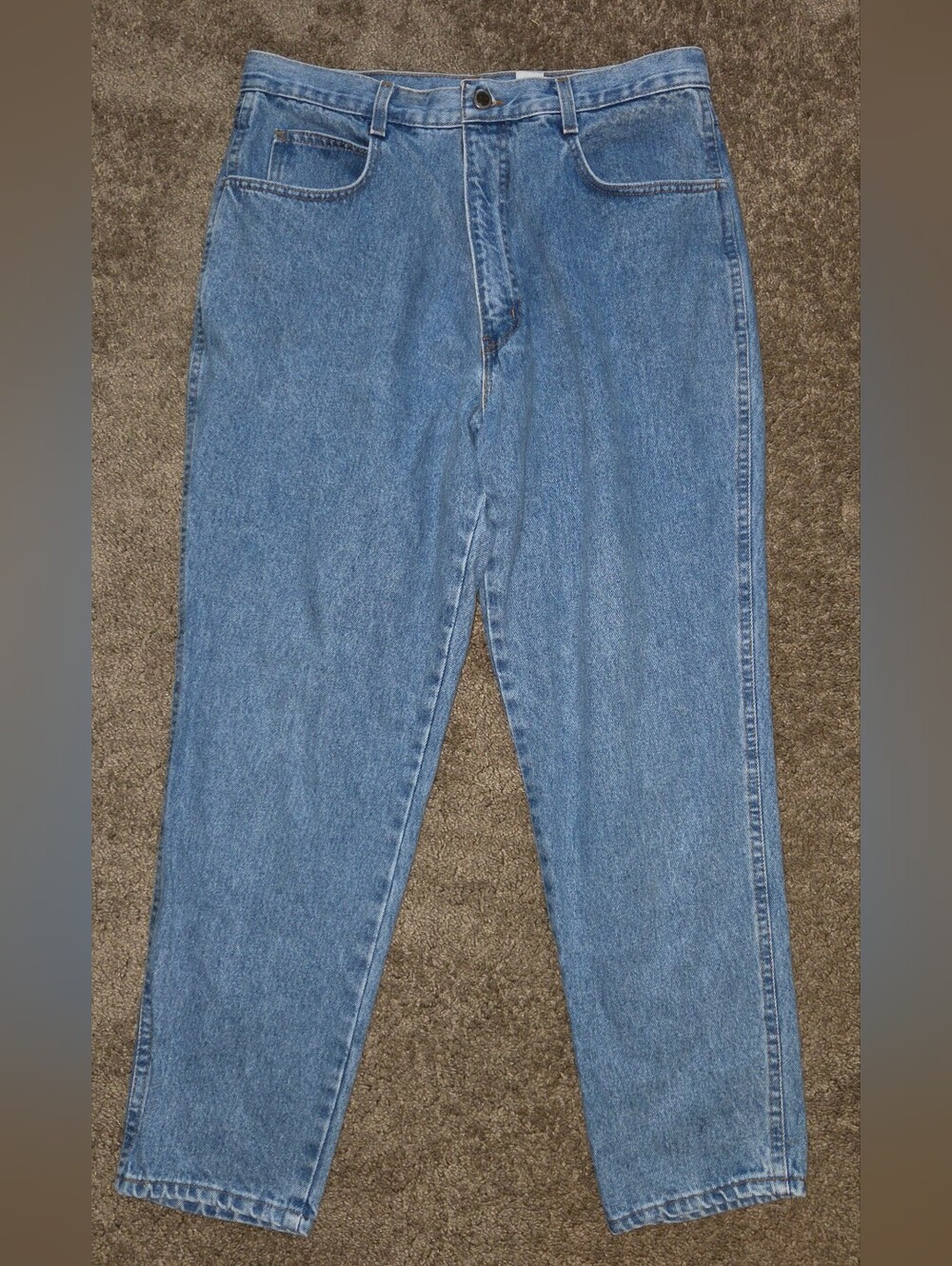 bill blass Women's High-Rise Blue Denim Jeans